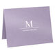 Prominent Initials Folded Shimmer Note Cards Image 3 of 8